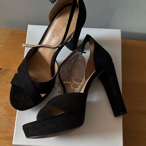 Jessica Simpson Elegant Black Heels